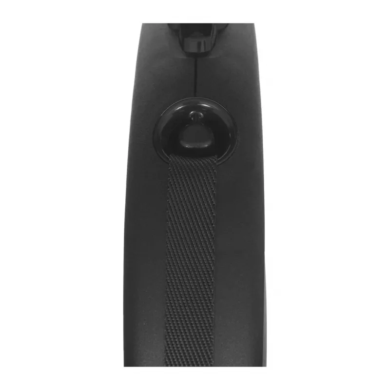 Flexi Black Design M correa extensible para perros, cinta de 5 m, hasta 25 kg