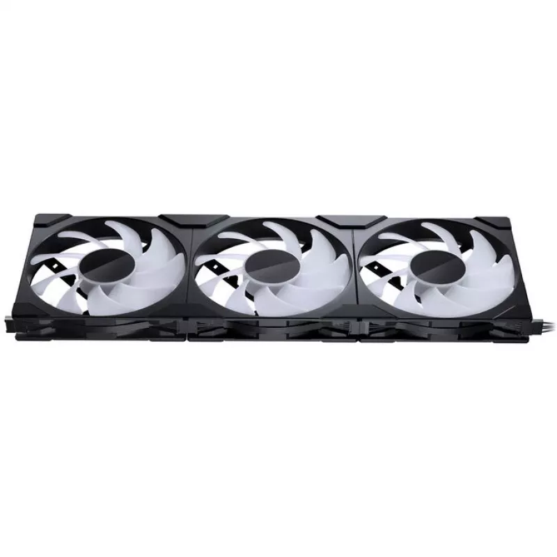 Pack de 3 ventiladores PHANTEKS M25 Gen2 PWM D-RGB 140 mm, negro