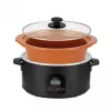 Olla de cocción lenta Jata JEOL2145 5 L 210 W negra terracota botones 230 V