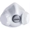 Mascarilla antipolvo UVEX silv-Air exxcel 7333 FFP3 con válvula, 3 uds.