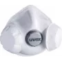 Mascarilla antipolvo UVEX silv-Air exxcel 7333 FFP3 con válvula, 3 uds.