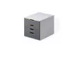 Unidad de cajones Durable VARICOLOR gris plástico 4 cajones