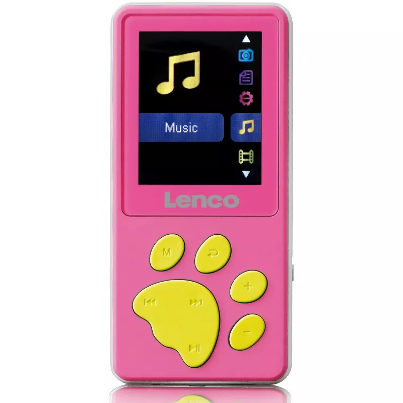 Lenco XEMIO-560PK Reproductor MP3/MP4 8 GB Rosa (XEMIO-560PK)
