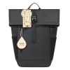 Mochila Rivacase 7826 Eden 14 ECO negra Rolltop para portátiles de 14