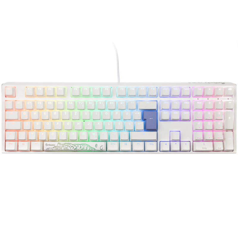 Teclado Ducky One 3 Classic Pure White USB Alemán Blanco (DKON2108ST-PDEPDPWWWSC1)