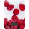 Báscula de cocina electrónica rectangular Beurer KS19 rojo cerveza, blanco
