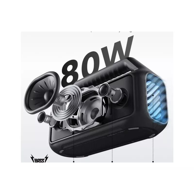2.1 sistema de altavoces portátil Soundcore Boom 2 80 W