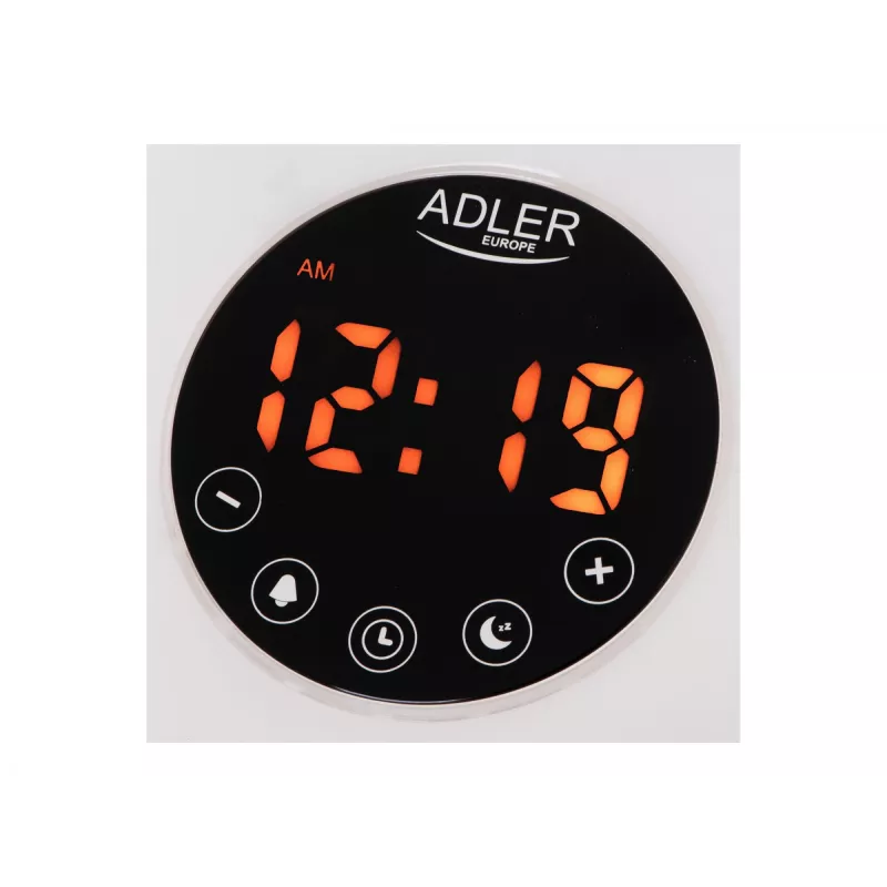 Despertador con luz Adler AD1916 con simulación de amanecer y radio FM