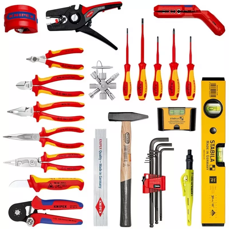 Juego de herramientas para mecánico Knipex 00 21 50 E 22 herramientas