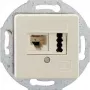 Toma de corriente Rutenbeck 13310301 Blanco IP20 125V 1A