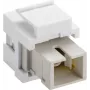Goobay 80017 - Plano - Blanco - SC - Conector hembra - Conector hembra - Plástico (80017)