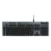 Teclado mecánico gaming con cable Logitech G915 X negro con iluminación RGB