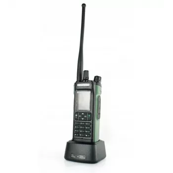 Walkie-talkie Baofeng DM-32E — VHF 144–146 MHz, UHF 430–440 MHz, AIRBAND RX 108–136 MHz, 2200 mAh, DMR/FM, GPS+APRS