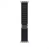 Correa Apple MFTG4ZM/A Smartwatch Negro Titanio Poliéster Elastano
