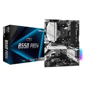Placa base ASRock B550 PRO4 AMD B550 Socket AM4 ATX