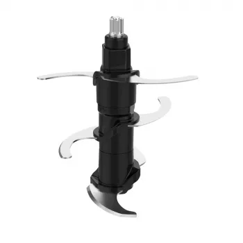 Picadora eléctrica Rommelsbacher MZ 600 — recipiente de cristal de 2 L, 600 W, carcasa de acero inoxidable, 22 velocidades, 6 cuchillas