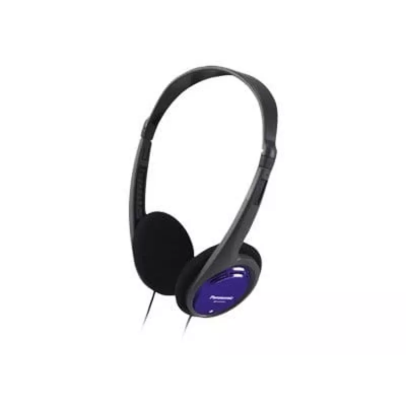 Panasonic RP-HT010E-A auriculares negro/azul cable de 1,2 m ultraligeros