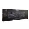 Teclado US Baracuda Starfish negro Modelo STARFISH — formato compacto, distribución US