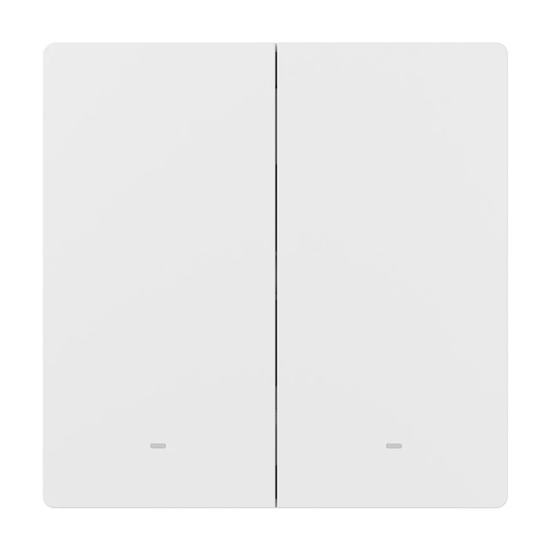 Interruptor de pared táctil inteligente Sonoff ZBM5-2C-86W (2 canales) Zigbee