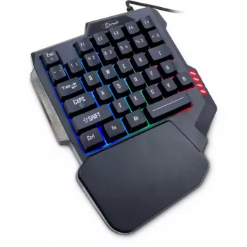 Teclado Inter-Tech KB-3035 Gaming USB QWERTY negro