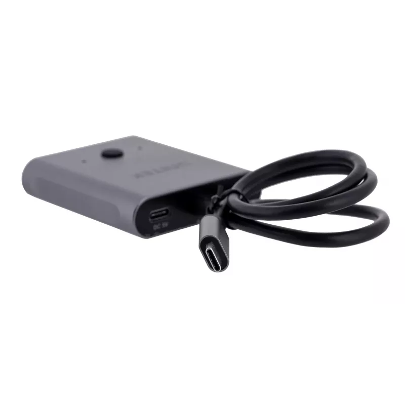 Unitek D1078A conmutador USB-C 4K bidireccional, 2 entradas y 1 salida