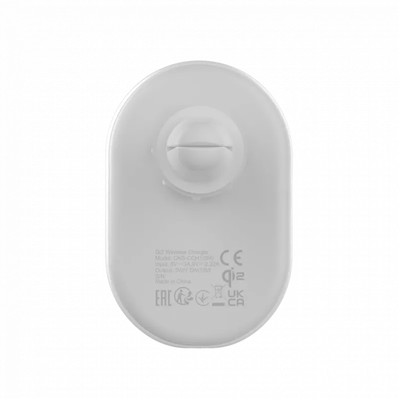 Cargador de coche CANYON OnGrip 105 15W Qi2 inalámbrico blanco