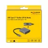 Splitter USB Type-C DeLOCK DP Alt Mode a 2 x HDMI MST 3840x2160