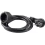 Cable de prolongación eléctrica AS Schwabe 50212, PVC, 2 m, negro