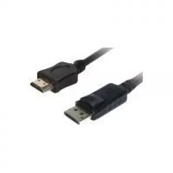 Adaptador de cable de vídeo Helos 118881 10 m DisplayPort HDMI Negro