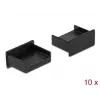 Tapa antipolvo para conector hembra USB Type-A DeLOCK 64102 negra 10 uds.