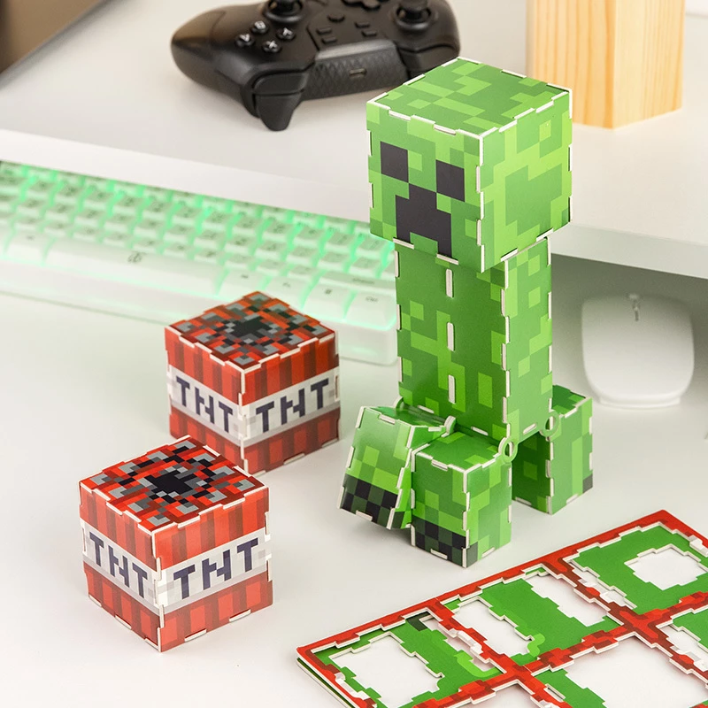 Set de construcción Paladone Minecraft Creeper — figura Creeper para montar