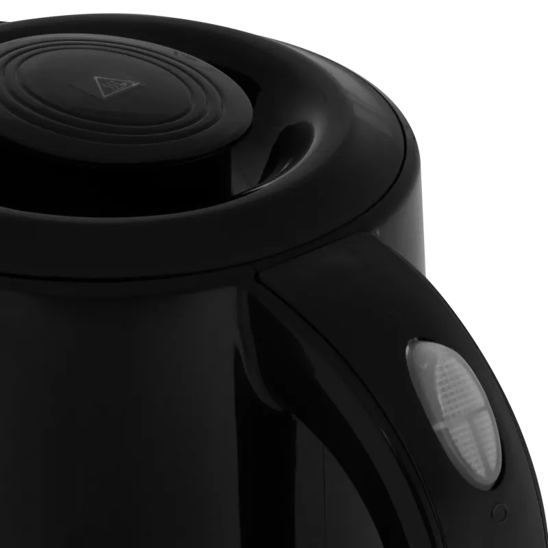 Adler Hervidor de agua | AD 1244 | Eléctrico | 1850 W | 2,5 L | Plástico | Base giratoria 360° | Negro