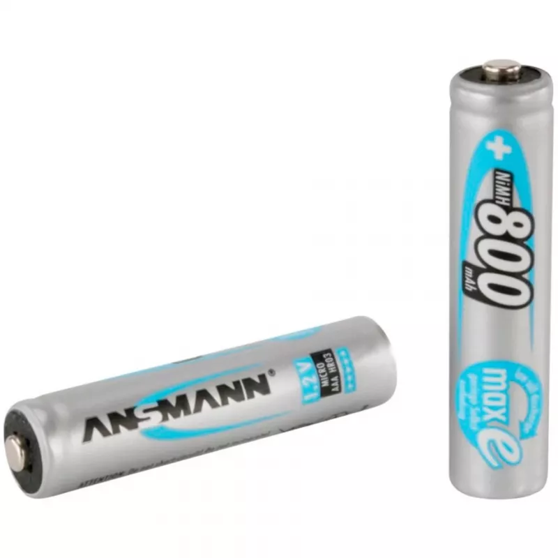 1x4 pila recargable Ansmann maxE NiMH Micro AAA 800 mAh 5035042