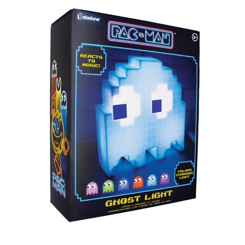 Lámpara LED de mesa Paladone Ghost Light PP4336PMV3 diseño Pac-Man