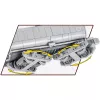 Bloques de construcción COBI locomotora de guerra serie 52 2476 piezas