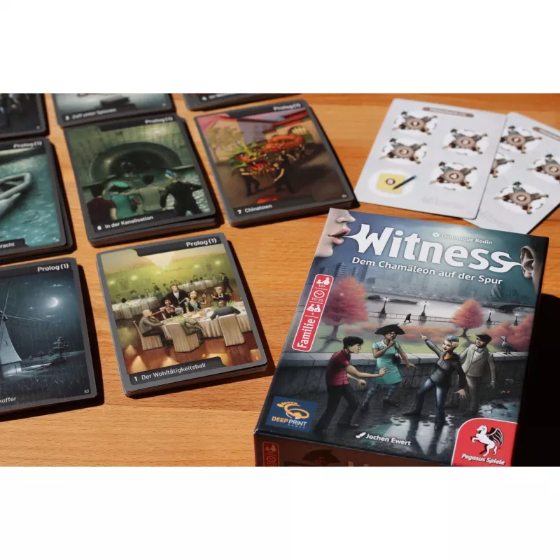 Deep Print Games: Witness - Tras la pista del camaleón, juego de rompecabezas