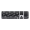 APPLE Magic Keyboard con Touch ID y teclado numérico para modelos Mac con Apple Silicon – Inglés británico – Teclas negras
