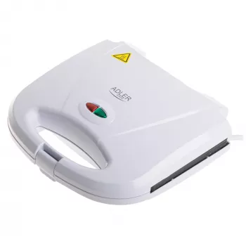 Adler Parrilla eléctrica | AD 3072 | parrilla eléctrica | 1200 W | blanca
