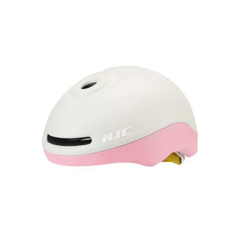 Casco de bicicleta HJC GLEO MT gris rosa — casco ligero y ajustable para niños y jóvenes