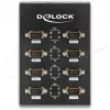 DeLock Adaptador USB2.0 a 8 x Serie - Adaptador serie - USB2.0 - RS-232 - 8 puertos (61860)
