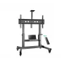 Soporte de TV ONKRON TS1991E-B soporte móvil de suelo para televisores de 55–100