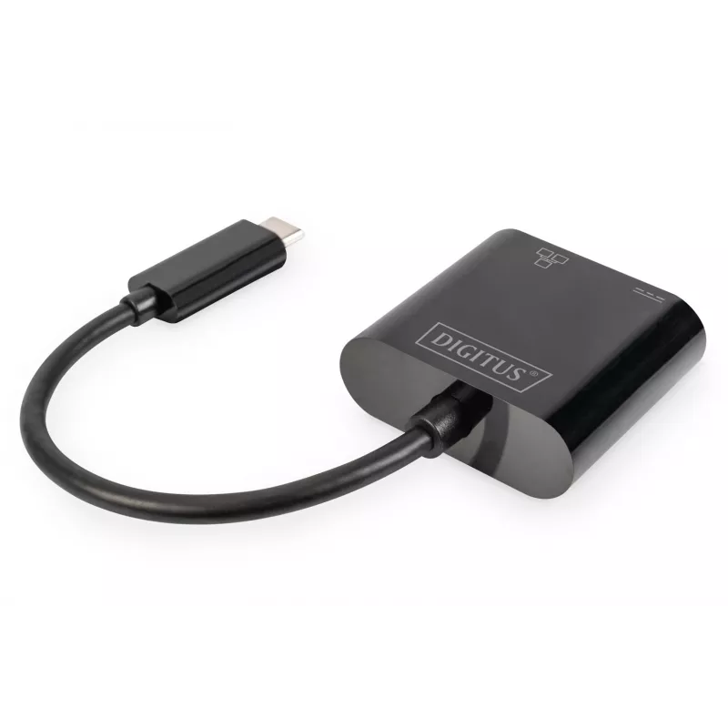 Adaptador USB Type-C Gigabit Ethernet Digitus DN-3027
