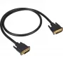 Cable DVI Sharkoon DVI-D/DVI-D (24+1) 1 m