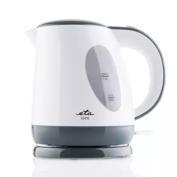 Hervidor de agua ETA Sofie 1 l 2200 W, plástico blanco, base 360°