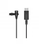 Micrófono de solapa Sennheiser XS LAV USB-C, condensador omnidireccional, USB-C con cable, cable de 2 m, 16 bits, 70–18 kHz