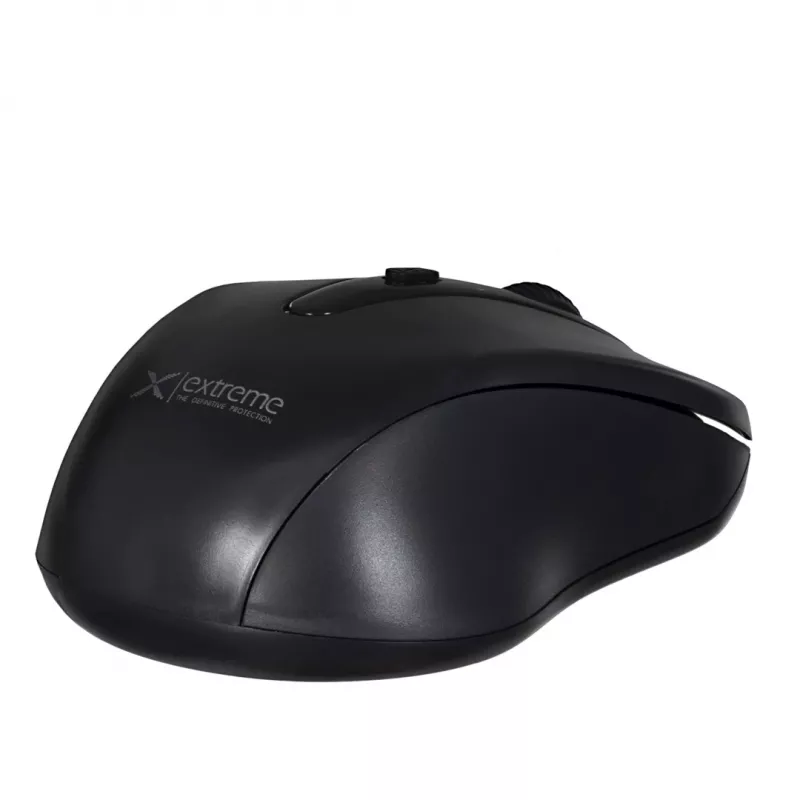 Extreme XM104K ratón USB Type-A óptico 1000 DPI para diestros