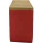 Alessi BG03 R Mattina panera, acero, madera de bambú, rojo, talla única (BG03 R)