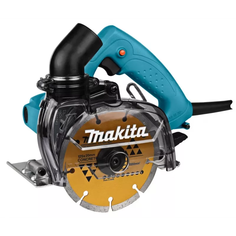 Makita 4100KB 125 mm cortadora en seco de obra y azulejos, 1400 W