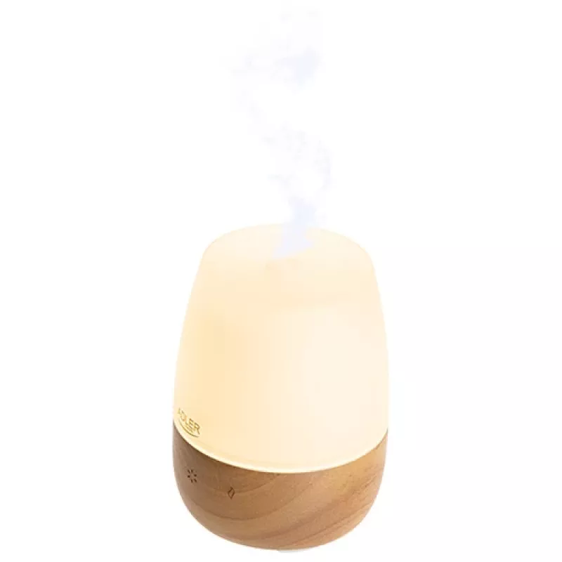 Difusor de aroma Adler AD 7967 — ultrasónico, para estancias de hasta 25 m², marrón/blanco