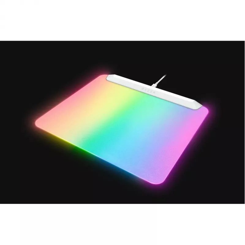 Razer Firefly V2 Pro - alfombrilla - RGB totalmente iluminada, gaming - blanco (RZ02-04920200-R3M1)